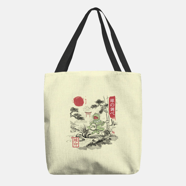 It’s Not Easy Being Zen-None-Basic Tote-Bag-NMdesign
