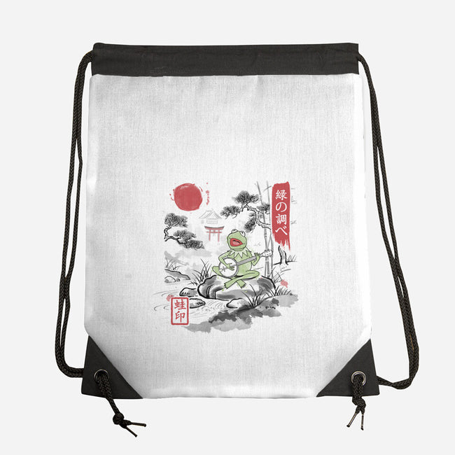 It’s Not Easy Being Zen-None-Drawstring-Bag-NMdesign