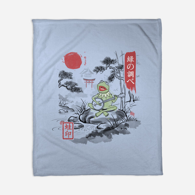 It’s Not Easy Being Zen-None-Fleece-Blanket-NMdesign