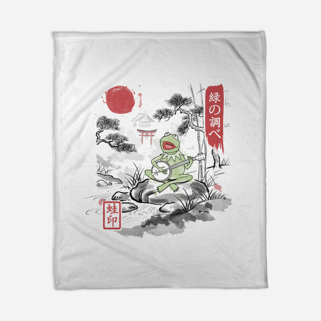 It’s Not Easy Being Zen-None-Fleece-Blanket-NMdesign