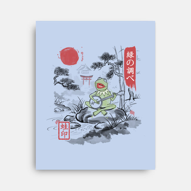 It’s Not Easy Being Zen-None-Stretched-Canvas-NMdesign