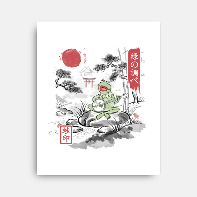 It’s Not Easy Being Zen-None-Stretched-Canvas-NMdesign