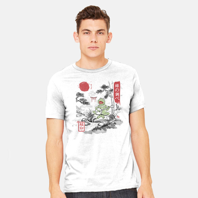 It’s Not Easy Being Zen-Mens-Heavyweight-Tee-NMdesign
