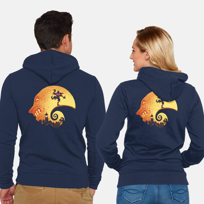Nightmare At Termina-Unisex-Zip-Up-Sweatshirt-rmatix