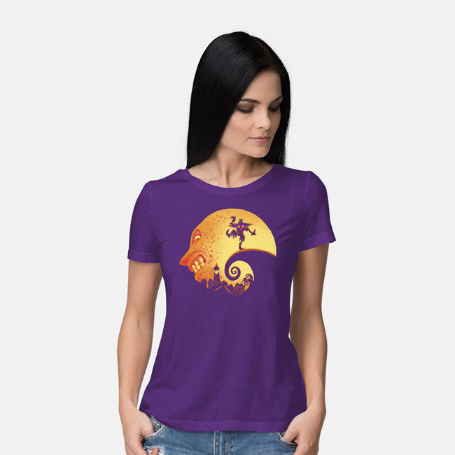 Nightmare At Termina-Womens-Basic-Tee-rmatix