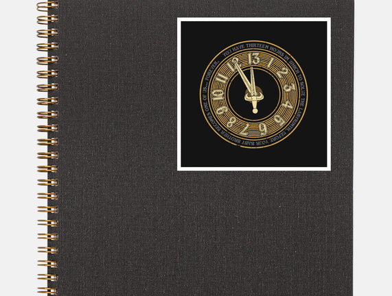 You Have Thirteen Hours