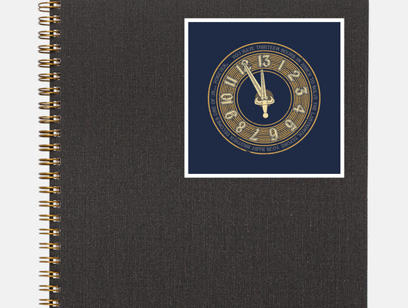 You Have Thirteen Hours