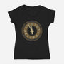 You Have Thirteen Hours-Womens-V-Neck-Tee-DrMonekers
