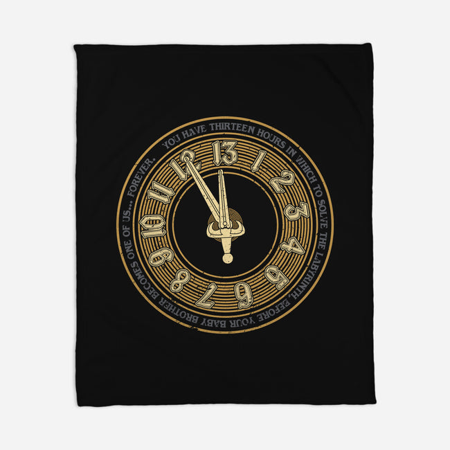 You Have Thirteen Hours-None-Fleece-Blanket-DrMonekers