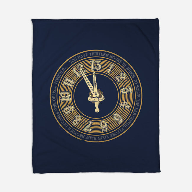 You Have Thirteen Hours-None-Fleece-Blanket-DrMonekers