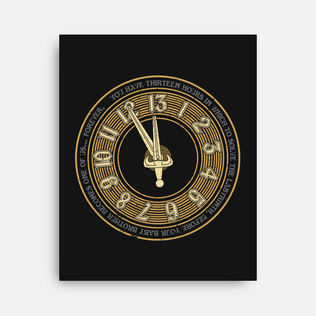 You Have Thirteen Hours-None-Stretched-Canvas-DrMonekers