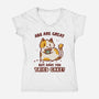 Have You Tried Cake-Womens-V-Neck-Tee-kg07