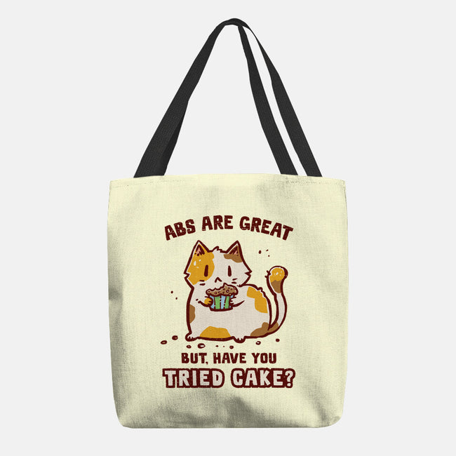Have You Tried Cake-None-Basic Tote-Bag-kg07
