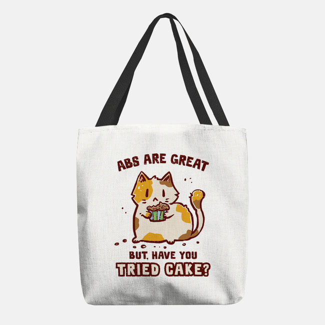 Have You Tried Cake-None-Basic Tote-Bag-kg07