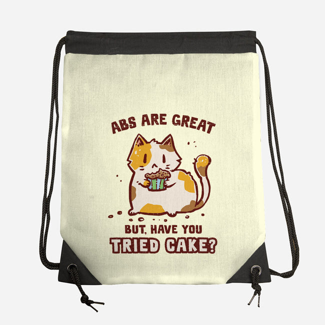 Have You Tried Cake-None-Drawstring-Bag-kg07