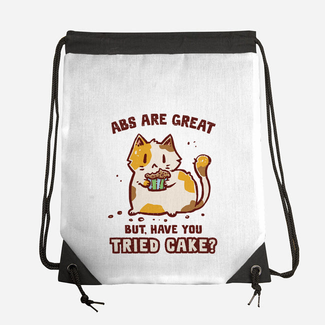 Have You Tried Cake-None-Drawstring-Bag-kg07