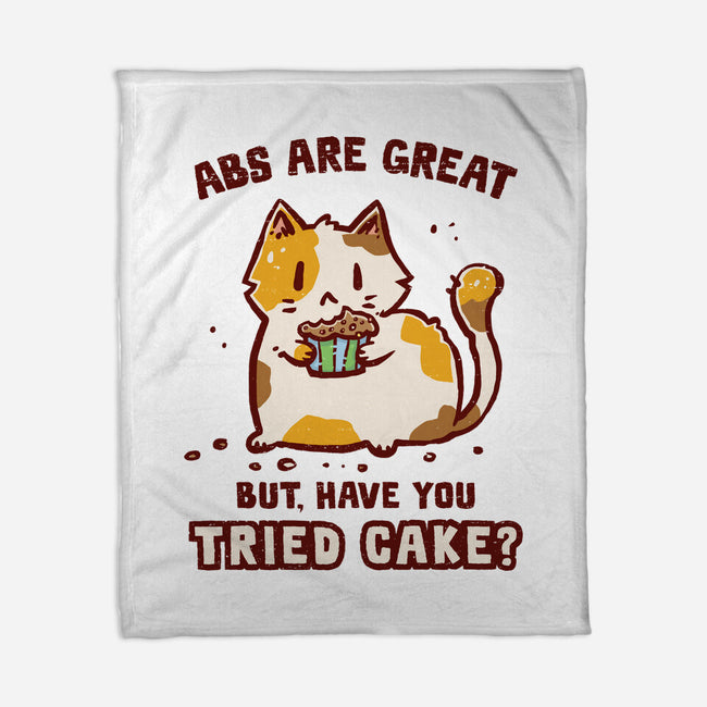 Have You Tried Cake-None-Fleece-Blanket-kg07