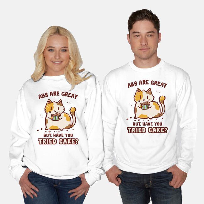 Have You Tried Cake-Unisex-Crew Neck-Sweatshirt-kg07