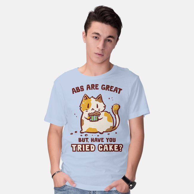 Have You Tried Cake-Mens-Basic-Tee-kg07