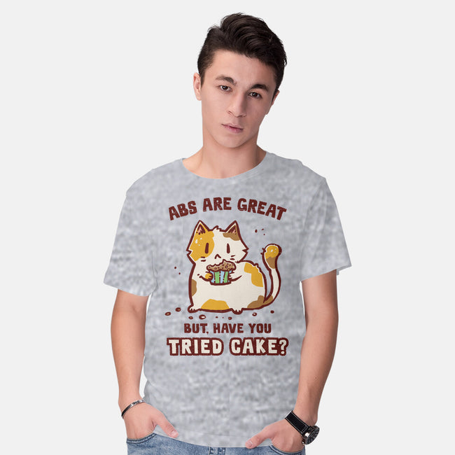 Have You Tried Cake-Mens-Basic-Tee-kg07