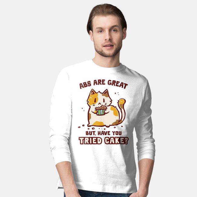 Have You Tried Cake-Mens-Long Sleeved-Tee-kg07