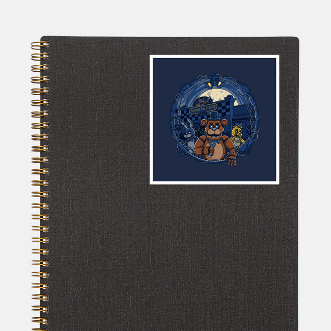 Night Of The Puppets-None-Glossy-Sticker-JCMaziu