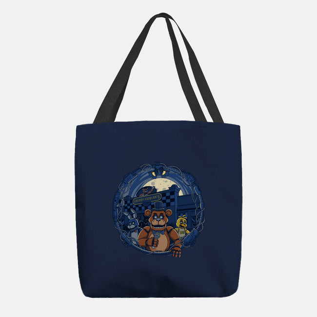 Night Of The Puppets-None-Basic Tote-Bag-JCMaziu