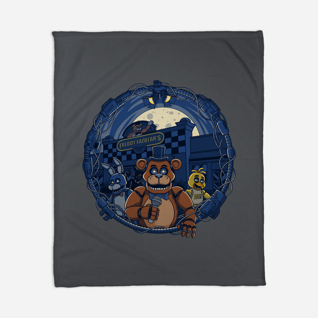 Night Of The Puppets-None-Fleece-Blanket-JCMaziu