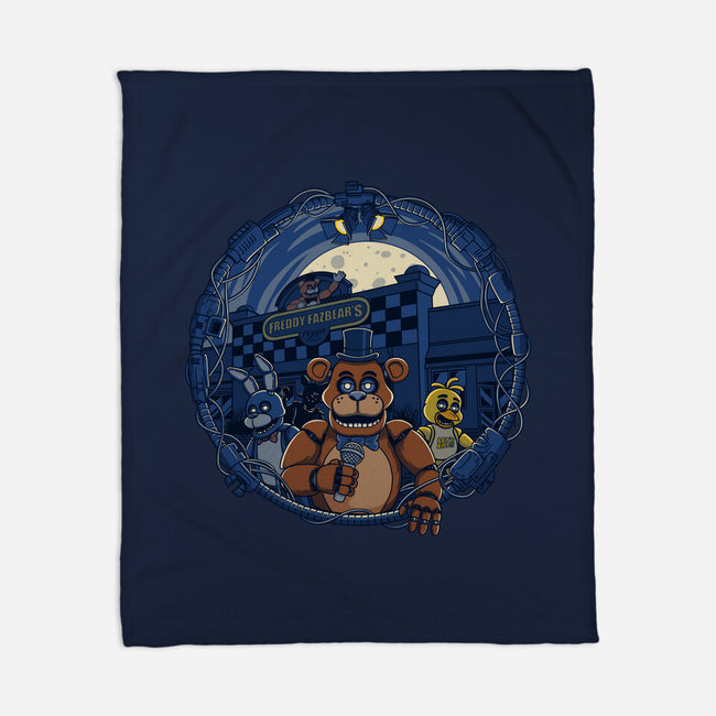 Night Of The Puppets-None-Fleece-Blanket-JCMaziu