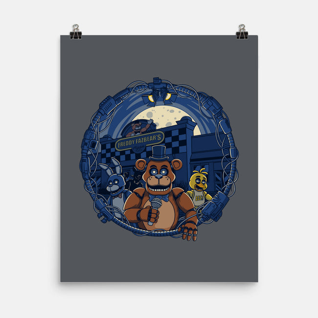 Night Of The Puppets-None-Matte-Poster-JCMaziu