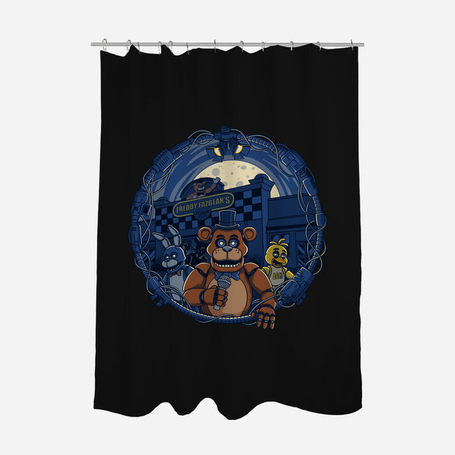 Night Of The Puppets-None-Polyester-Shower Curtain-JCMaziu
