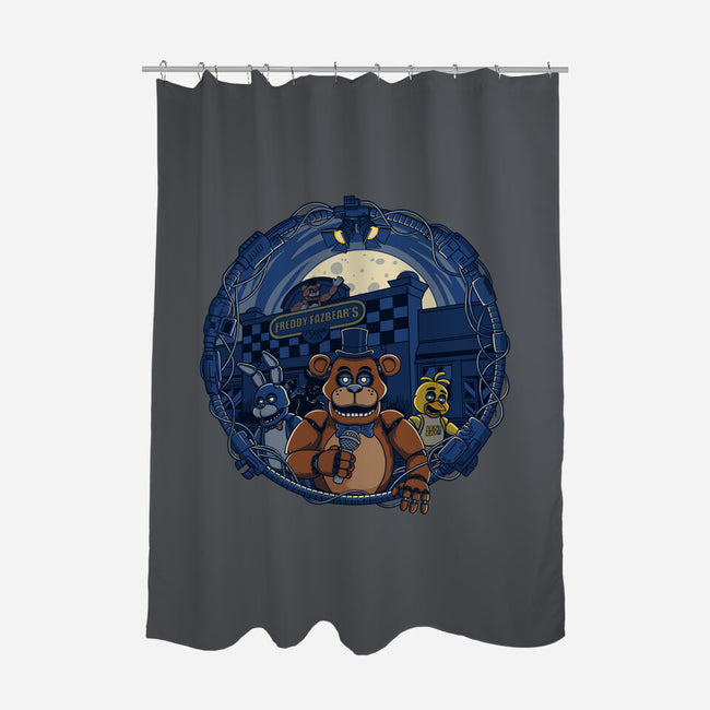 Night Of The Puppets-None-Polyester-Shower Curtain-JCMaziu