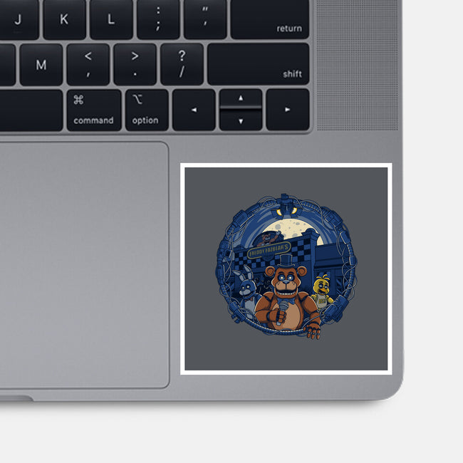 Night Of The Puppets-None-Glossy-Sticker-JCMaziu