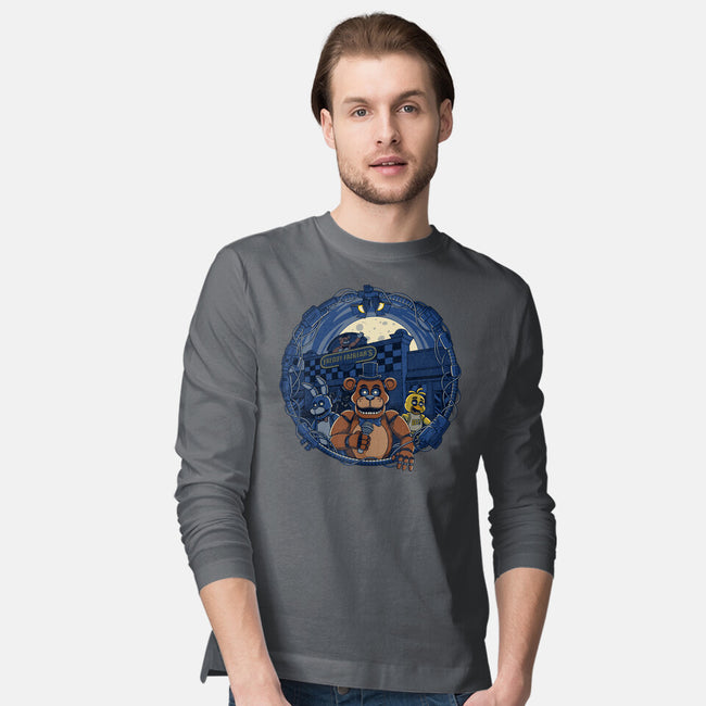 Night Of The Puppets-Mens-Long Sleeved-Tee-JCMaziu