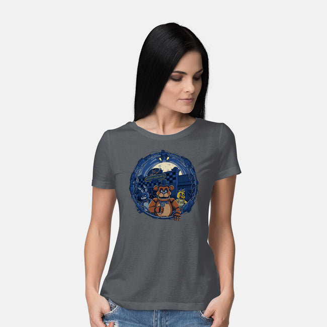 Night Of The Puppets-Womens-Basic-Tee-JCMaziu