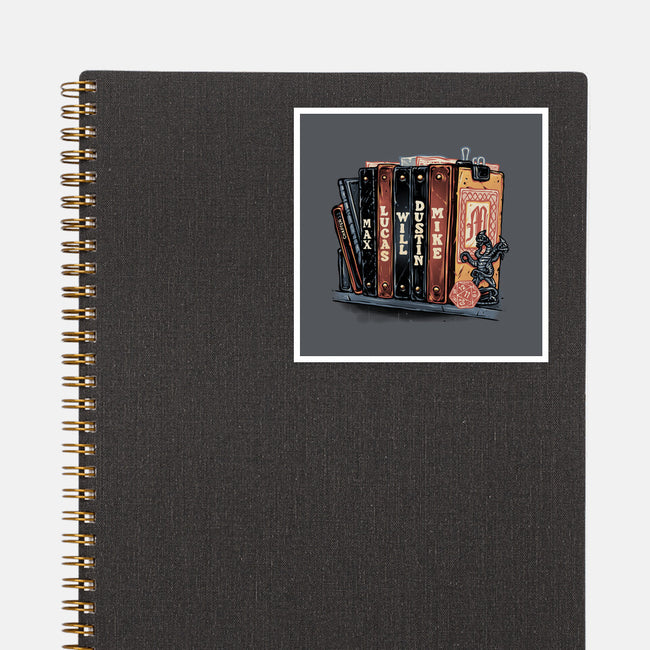 Start Of A New Chapter-None-Glossy-Sticker-glitchygorilla