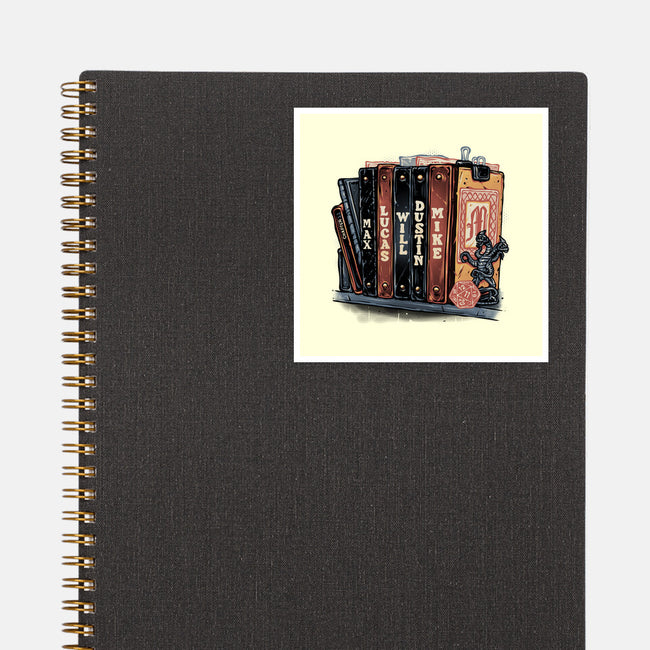 Start Of A New Chapter-None-Glossy-Sticker-glitchygorilla