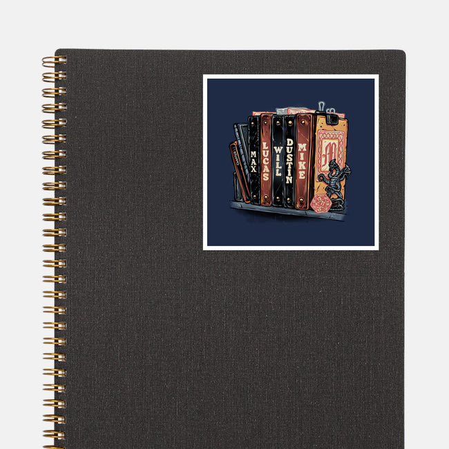 Start Of A New Chapter-None-Glossy-Sticker-glitchygorilla