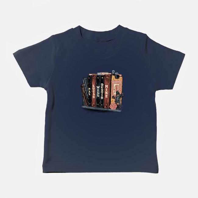 Start Of A New Chapter-Baby-Basic-Tee-glitchygorilla
