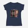 Start Of A New Chapter-Womens-V-Neck-Tee-glitchygorilla