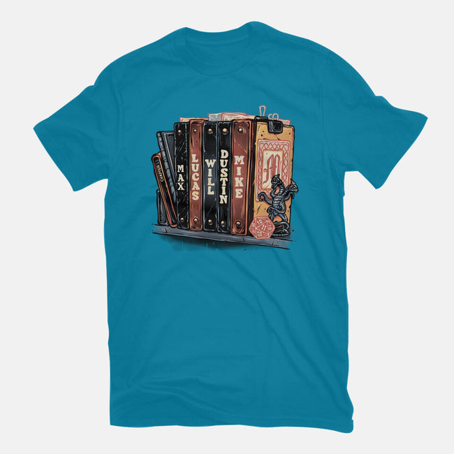 Start Of A New Chapter-Mens-Basic-Tee-glitchygorilla