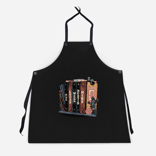 Start Of A New Chapter-Unisex-Kitchen-Apron-glitchygorilla