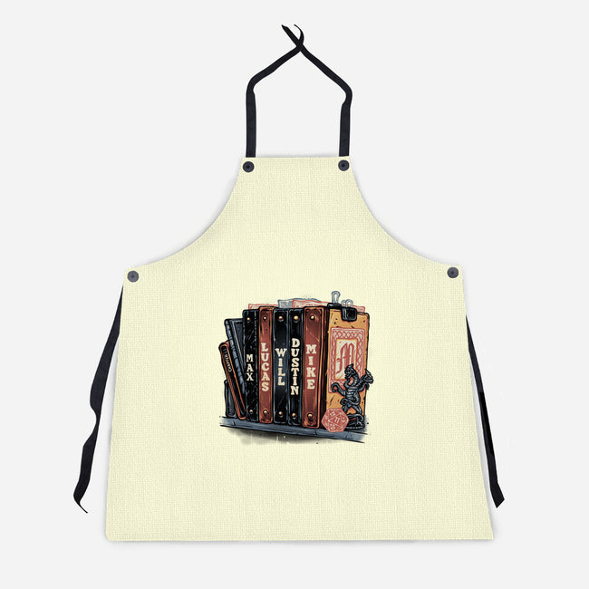 Start Of A New Chapter-Unisex-Kitchen-Apron-glitchygorilla