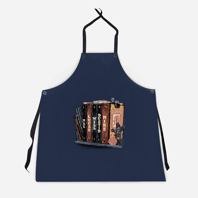 Start Of A New Chapter-Unisex-Kitchen-Apron-glitchygorilla