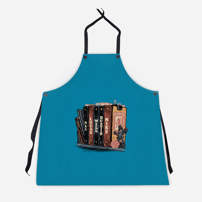 Start Of A New Chapter-Unisex-Kitchen-Apron-glitchygorilla