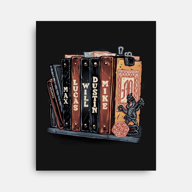 Start Of A New Chapter-None-Stretched-Canvas-glitchygorilla