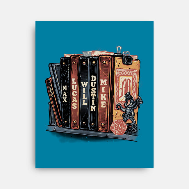 Start Of A New Chapter-None-Stretched-Canvas-glitchygorilla