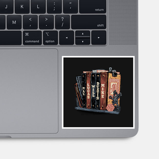 Start Of A New Chapter-None-Glossy-Sticker-glitchygorilla