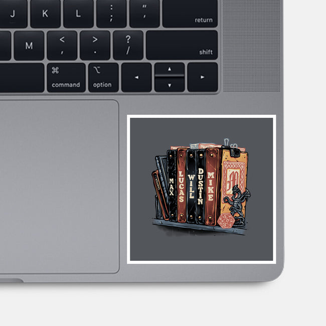 Start Of A New Chapter-None-Glossy-Sticker-glitchygorilla