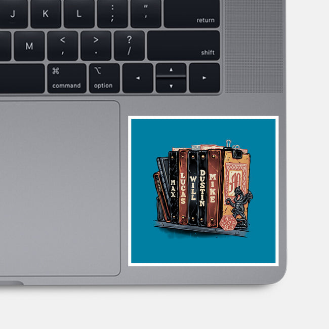 Start Of A New Chapter-None-Glossy-Sticker-glitchygorilla